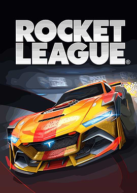 Rocket League Game Cover Art
