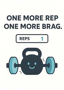 One More Rep, One More Brag