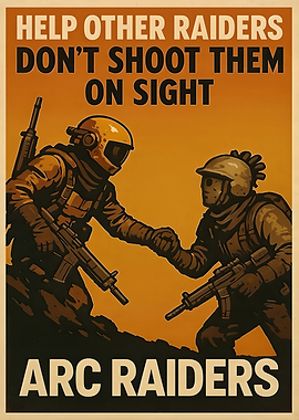 Arc Raiders: Help Other Raiders Poster