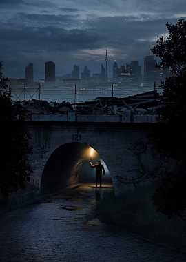 Urban Exploration with Light