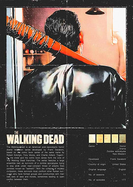 The Walking Dead: Negan's Lucille Poster