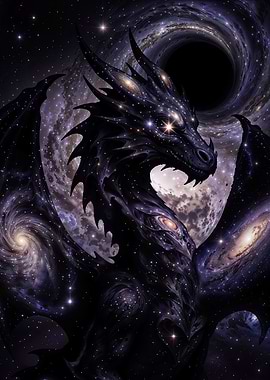 Void Black Hole Dragon