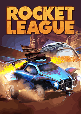 Rocket League Game Cover Art