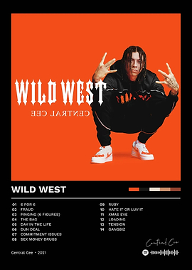 Central Cee - Wild West Album Cover