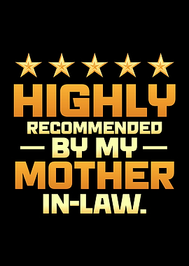 Favorite Son Highly Recommended by Mother-in-Law