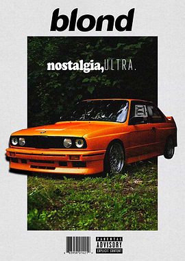Frank Ocean albums poster blonde nostalgia ultria