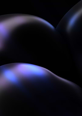 Abstract Dark Gradient Curves