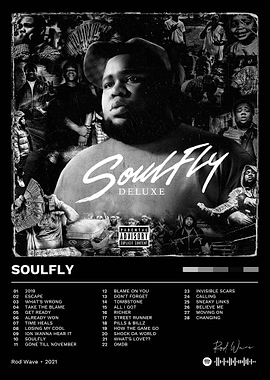 Rod Wave - Soulfly Deluxe Album Cover
