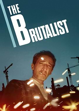 The Brutalist movie poster