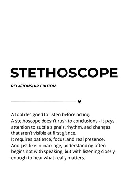 tethoscope Relationship Edition | Funny Wedding Gift for Healthcare Workers
