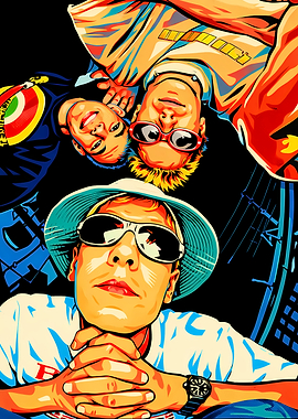 Beastie Boys Portrait Art