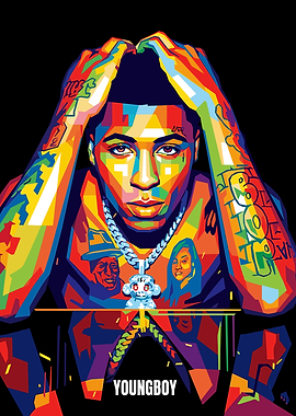 Youngboy Never Broke Again Pop Art
