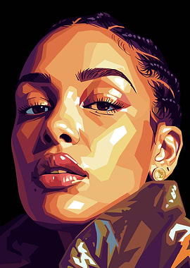 Jorja Smith Portrait Digital Art