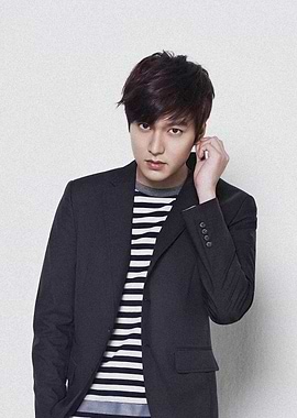 Lee Min-ho portrait in suit