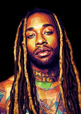 ty dolla sign Portrait Digital Art