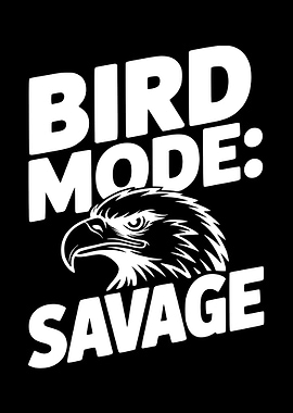 Bird Mode: Savage Eagle Graphic