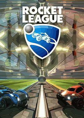 Rocket League Arena with Cars