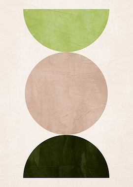 Abstract Geometric Shapes Art