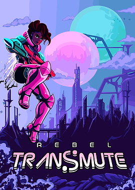 Rebel Transmute Sci-Fi Character Art