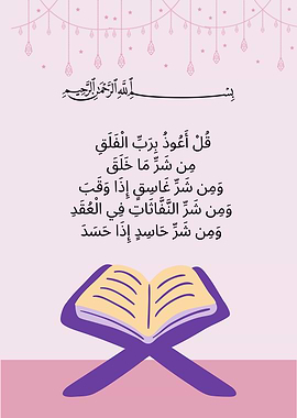 Islamic Art with Quranic Verse