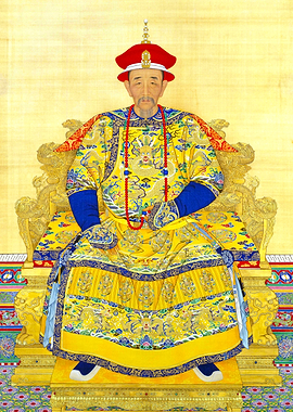 Kangxi Emperor Qing Dynasty Chinese History Painting