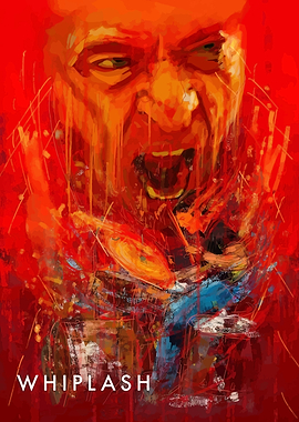 Whiplash Movie Poster Art