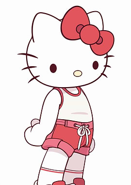 Hello Kitty in Sportswear