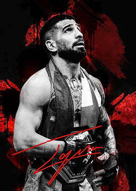 Ilia Topuria UFC Champion Portrait