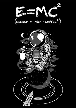 Astronaut Coffee Break in Space