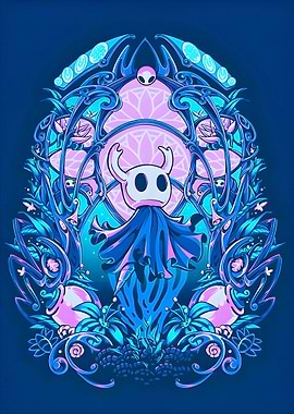 Hollow Knight Art Nouveau Illustration