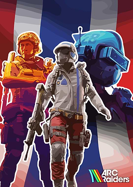 Arc Raiders Game Characters Illustration