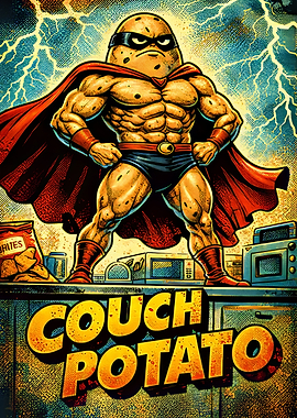 Couch Potato Superhero