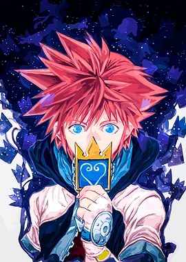 Kingdom Hearts Sora with Crown