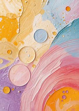 Radiant Moments – Abstract Expression of Joy