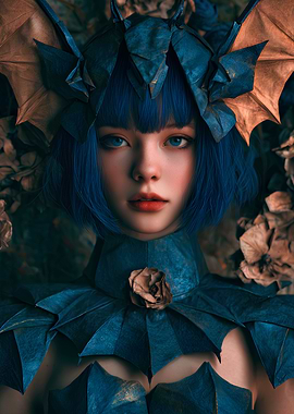 The Origami Bat Queen