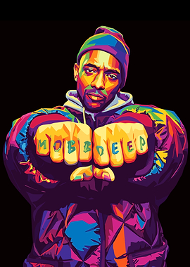 Mobb Deep Portrait Pop Art