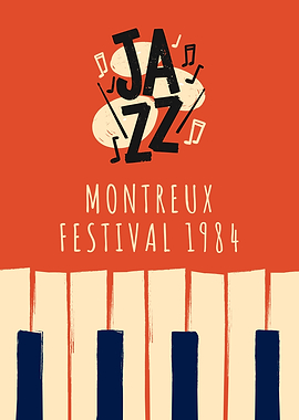 Montreux Jazz Festival 1984 Poster