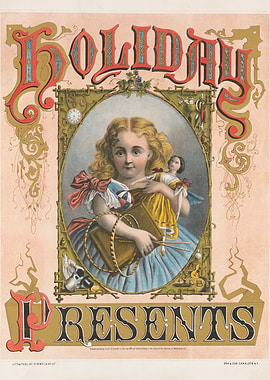 Holiday Presents Vintage Advertisement