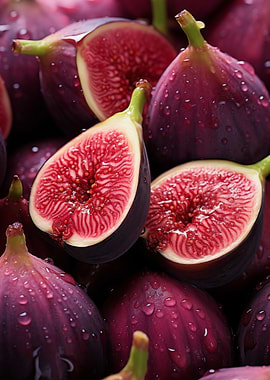 Fresh Figs Close-Up