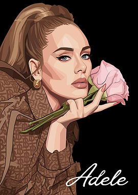 Adele with Rose
