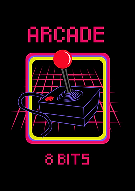 Arcade 8 Bits Retro Gaming