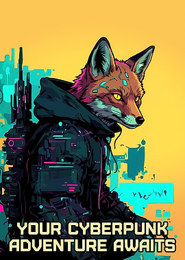 Cyberpunk Fox Adventure