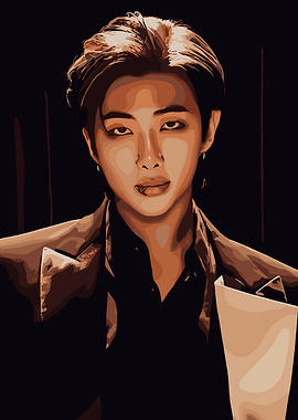 RM Portrait in Digital Art Style