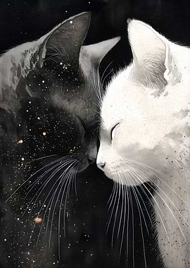Yin and Yang Cats