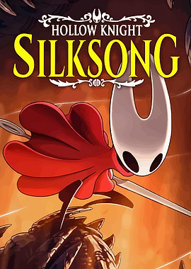 Hollow Knight: Silksong Game Cover Art