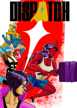 Dispatch Comic Book Cover Art