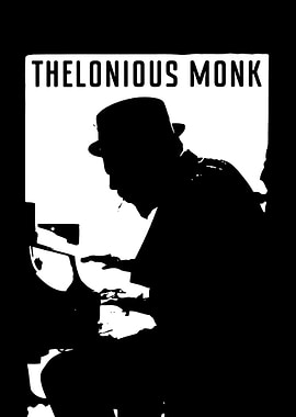 Thelonious Monk Silhouette