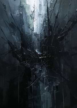 Into the Void – Abstract Expression of Fear