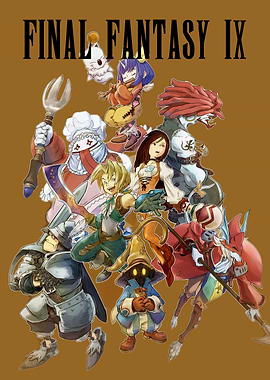 Final Fantasy IX Group Illustration