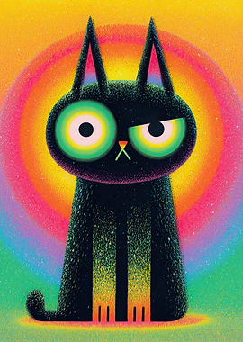 Cosmic Cat Stare
